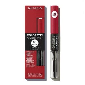 Revlon Colorstay Overtime Longwear Color + Shine Topcoat 580 Cherry Time